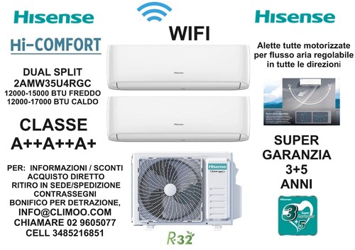 Climatizzatore dual split - climatizzatore,