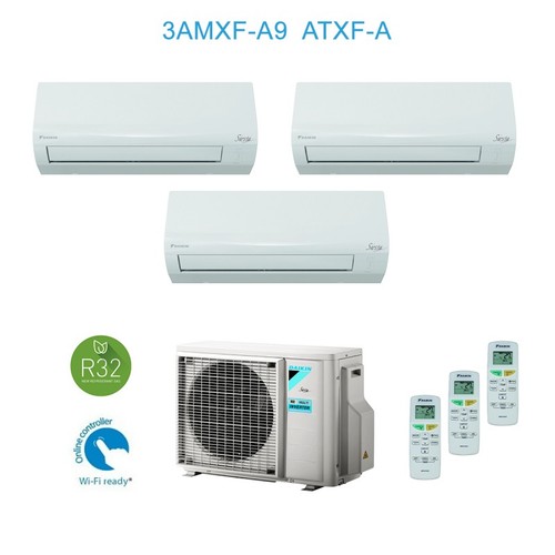 Daikin 3amxf52a9 3x atxf25a - +,